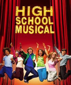 High School Musical paint by numbers