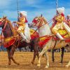 Horse Show In Morocco paint by numbers