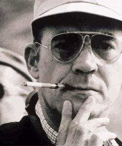 Hunter Stockton Thompson Journalist paint by numbers