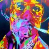 Hunter Stockton Thompson Pop Art paint by numbers