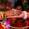 Indian Groom And Bride Hands paint by number