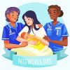 International Midwives Day Illustration paint by number