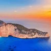 Ionian Islands At Sunset paint by numbers