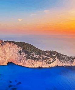 Ionian Islands At Sunset paint by numbers