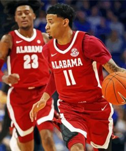 James Bolden Men S Basketball Alabama paint by number