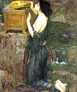 John William Waterhouse Pandora paint by number