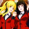 Kakegurui Anime Character paint by numbers