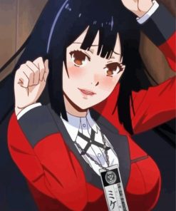 Kakegurui Character paint by numbers