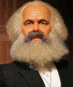 Karl Marx Art paint by numbers