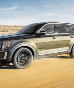 Kia Telluride Engine paint by number