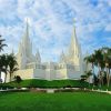 LDS San Diego California Temple paint by number