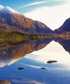 Lake Ireland Nature paint by number