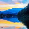 Lake Junaluska Landscape paint by number