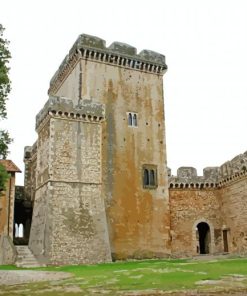 Latina Castello Caetani Sermoneta paint by number