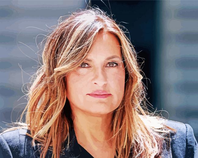 Law And Order Actress paint by number