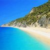 Lefkas Beach paint by numbers