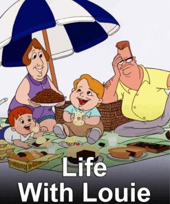 Life With Louie Animation paint by number