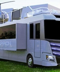 Luxury Autocamper paint by number