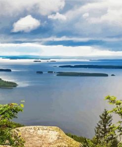 Magical Landscape Of Koli paint by number