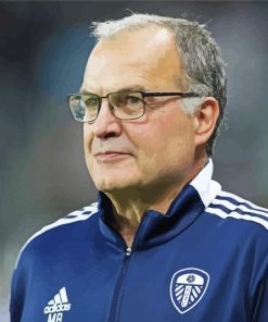 Cool Marcelo Bielsa paint by numbers