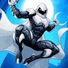 Marvel Moon Knight Hero paint by number