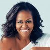 Michelle Obama Smiling paint by number