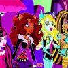 Monster High Characters paint by numbers