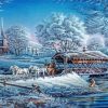 Morning Frost By Terry Redlin paint by number