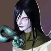 Naruto Anime Orochimaru paint by numbers