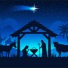 Nativity Art paint by numbers