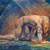 Nebuchadnezzar By William Blake paint by numbers