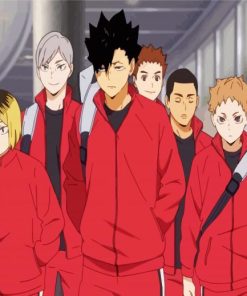Nekoma Anime paint by numbers