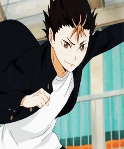 Nishinoya Haikyuu Anime paint by numbers