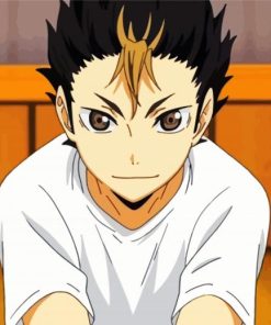 Nishinoya Haikyuu paint by numbers