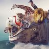 Noahs Ark Animals paint by numbers