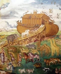 Noahs Ark paint by numbers