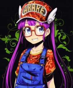 Norimaki Arale Dr Slump paint by number