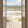 Open Door To The Beach paint by number