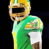 Oregon Ducks Footballer paint by number