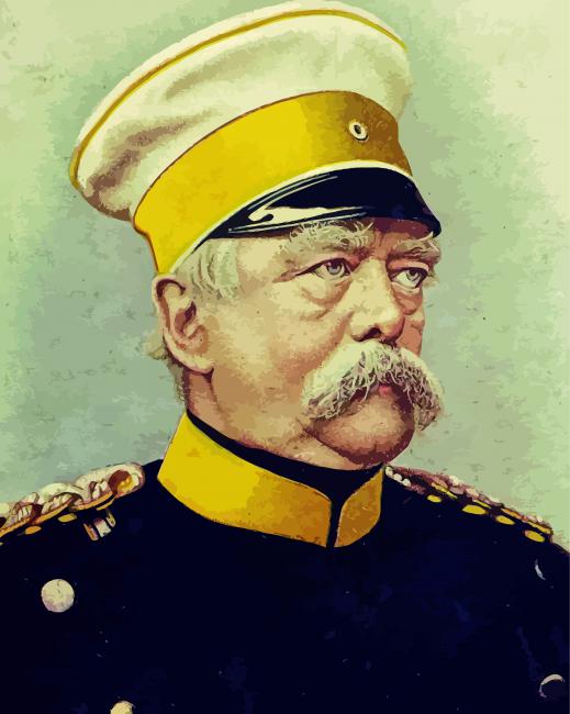 Otto Von Bismarck Art paint by numbers