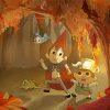 Over The Garden Wall Cartoon paint by numbers