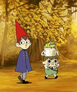 Over The Garden Wall Characters paint by number