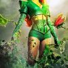 Poison Ivy Batwoman paint by number