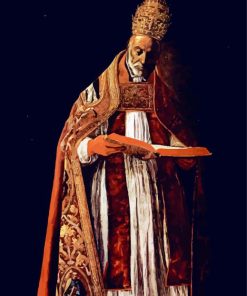 Pope Gregory paint by number