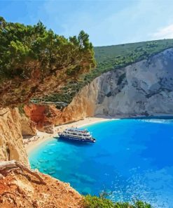 Porto Katsiki Lefkada paint by number