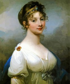 Art Queen Louise Of Mecklenburg Strelitz paint by numbers