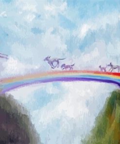 Rainbow Bridge Art paint by number