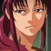 Revy Manga paint by numbers