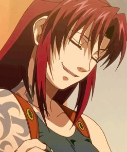 Revy Character Manga paint by numbers