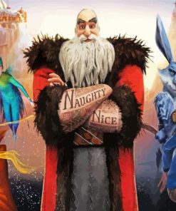 Rise Of The Guardians Movie Characters paint by number